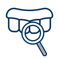 口内の検診アイコン